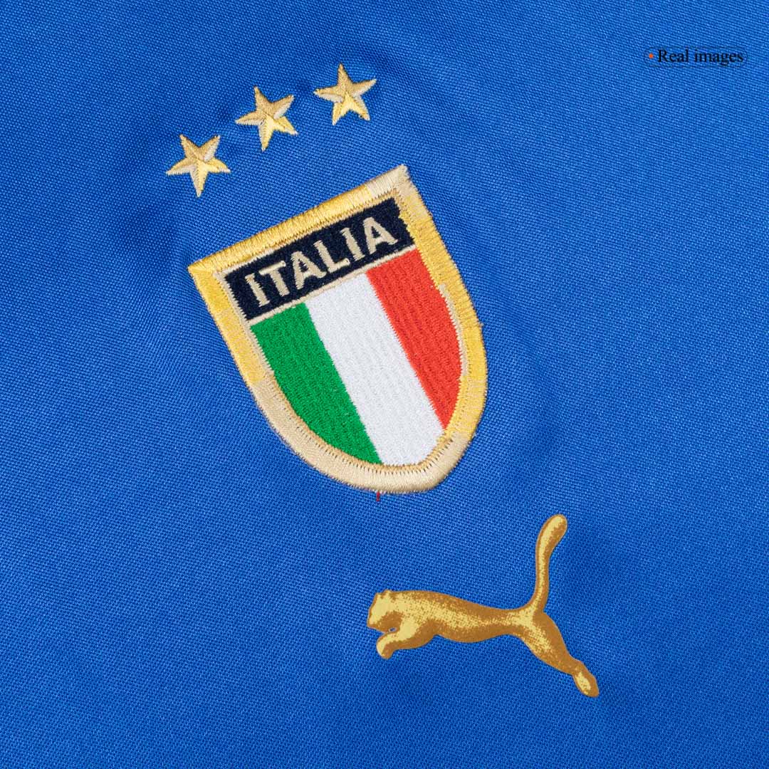 Retro Men's Italy 2004 Home Soccer Jersey