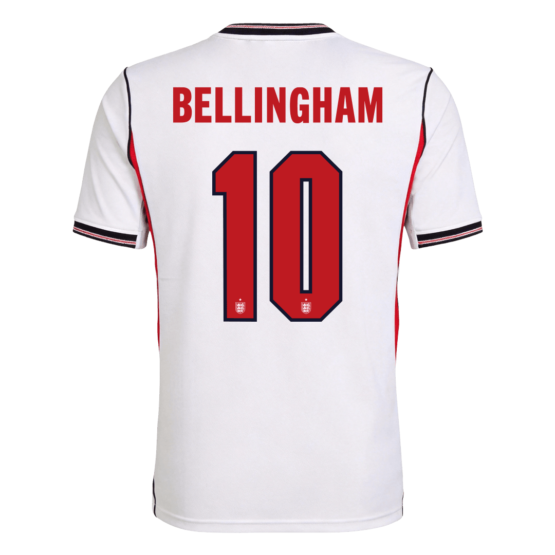 BELLINGHAM #10 Men's England World Cup 2026 Home Soccer Jersey