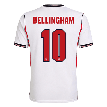 BELLINGHAM #10 Men's England World Cup 2026 Home Soccer Jersey