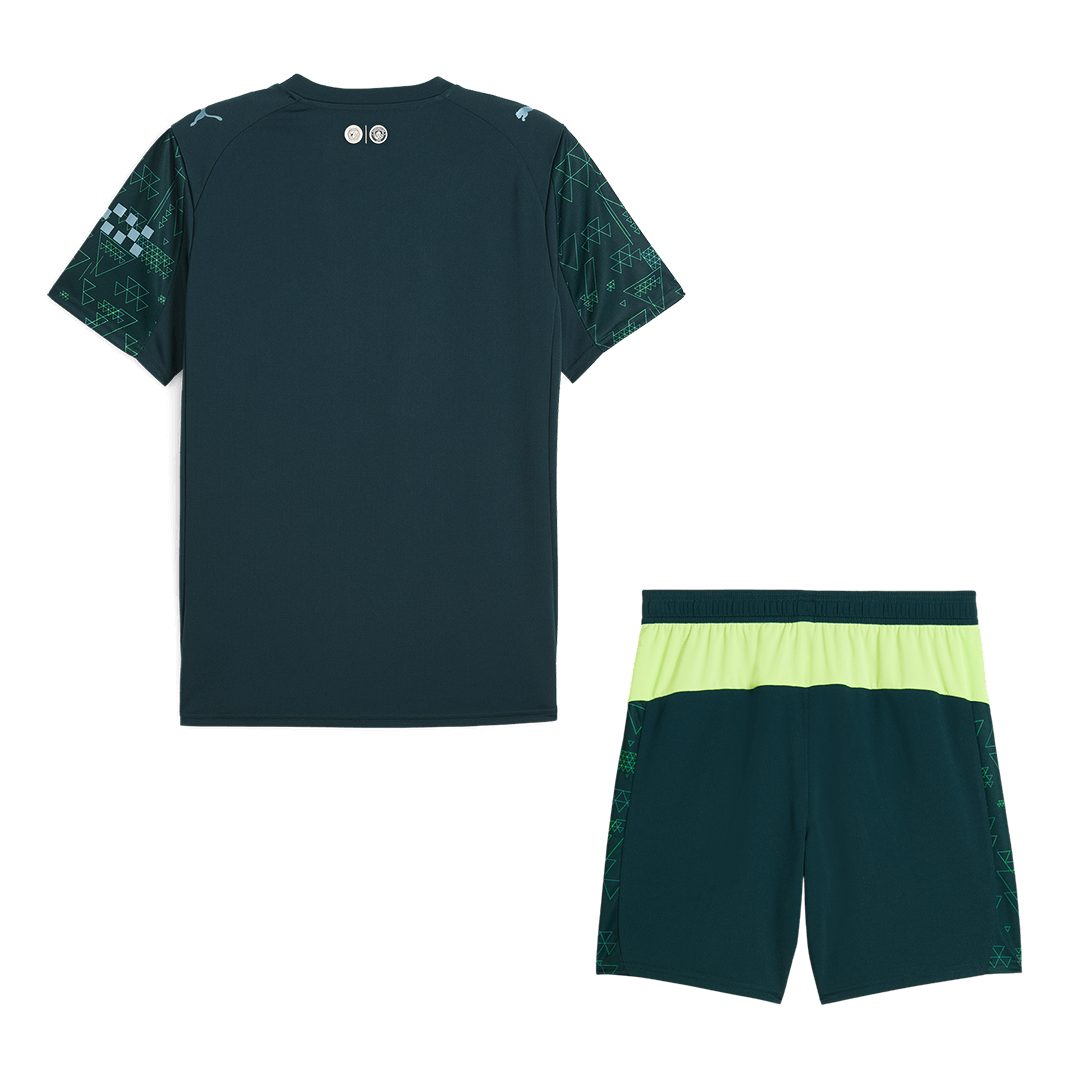Men's Manchester City 2025/26 Fourth Away Soccer Jersey Kit