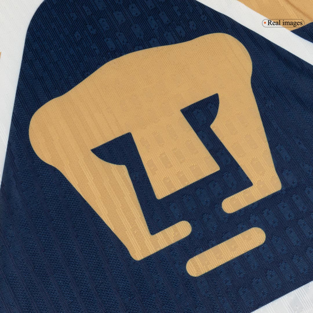 Men's Pumas UNAM 2025/26 Player Version Home Soccer Jersey - Slim Fit