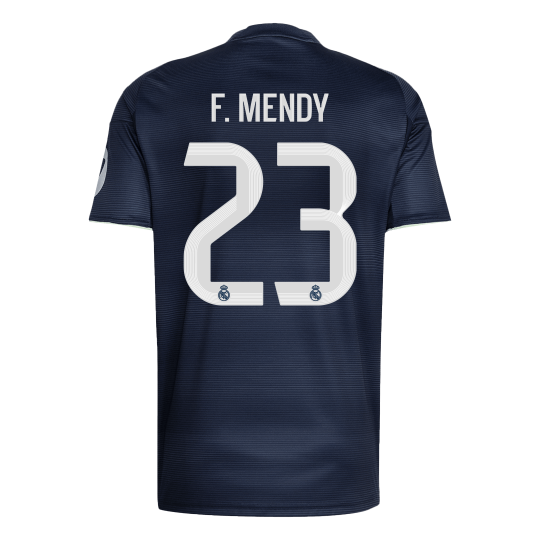 F.MENDY #23 Men's Real Madrid 2025/26 Away Soccer Jersey [PREMIUM]
