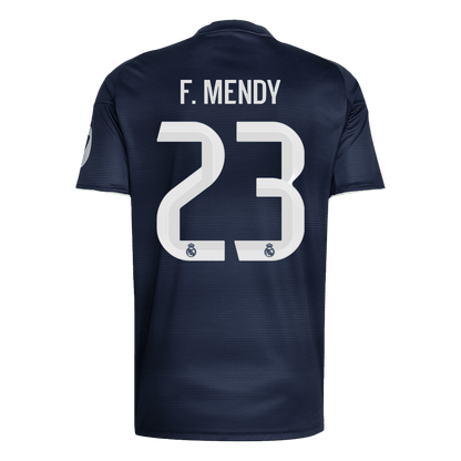 F.MENDY #23 Men's Real Madrid 2025/26 Away Soccer Jersey [PREMIUM]