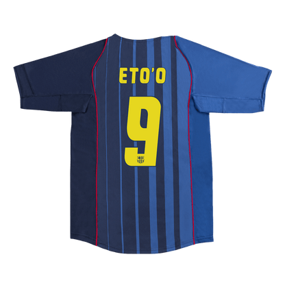 Retro ETO'O #9 Men's Barcelona 2004/05 Away Soccer Jersey