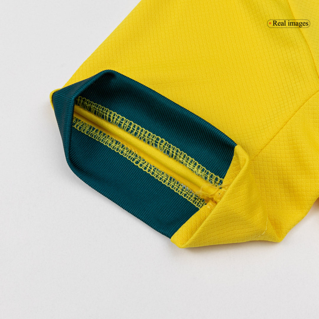 Kid's Brazil World Cup 2026 Home Soccer Jersey Kit