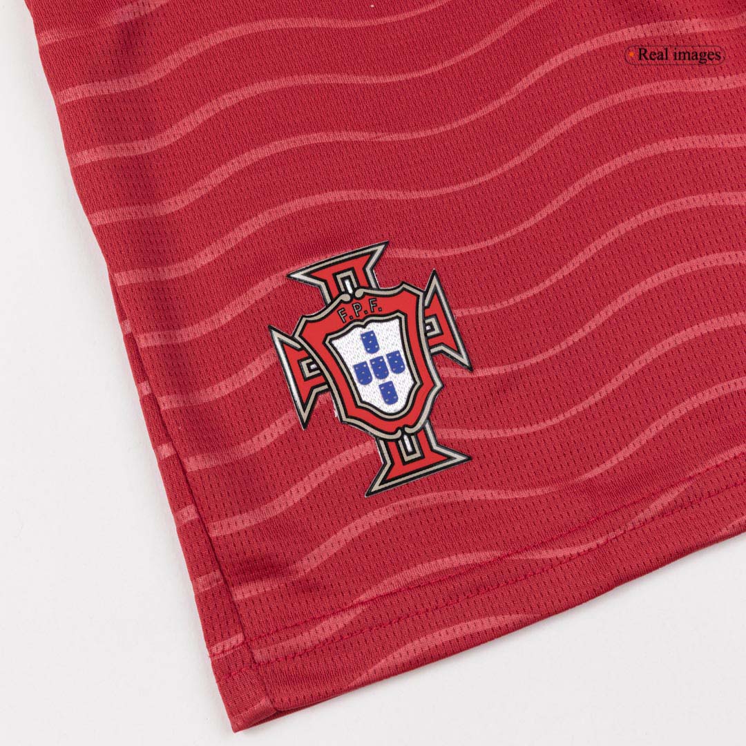 Kid's Portugal World Cup 2026 Home Soccer Jersey Kit