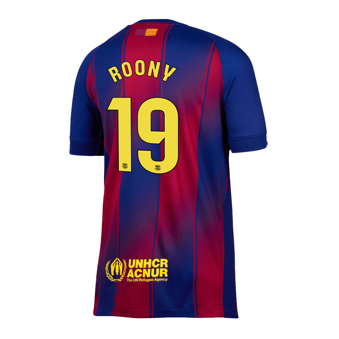 ROONY #19 Men's Barcelona 2025/26 Home Soccer Jersey [PREMIUM]