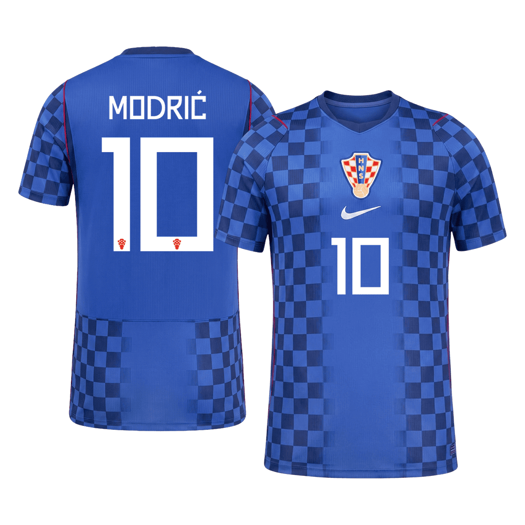MODRIĆ #10 Men's Croatia World Cup 2026 Away Soccer Jersey
