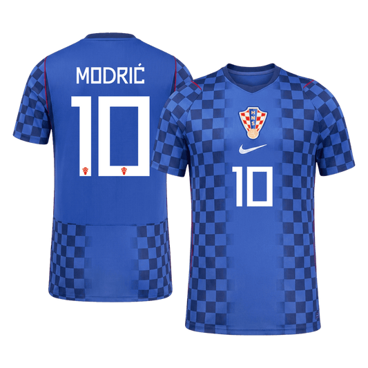 MODRIĆ #10 Men's Croatia World Cup 2026 Away Soccer Jersey