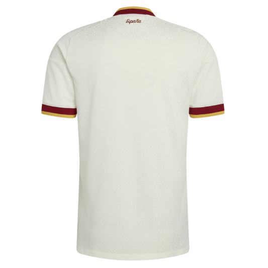 Men's Spain World Cup 2026 Player Version Away Soccer Jersey - Slim Fit
