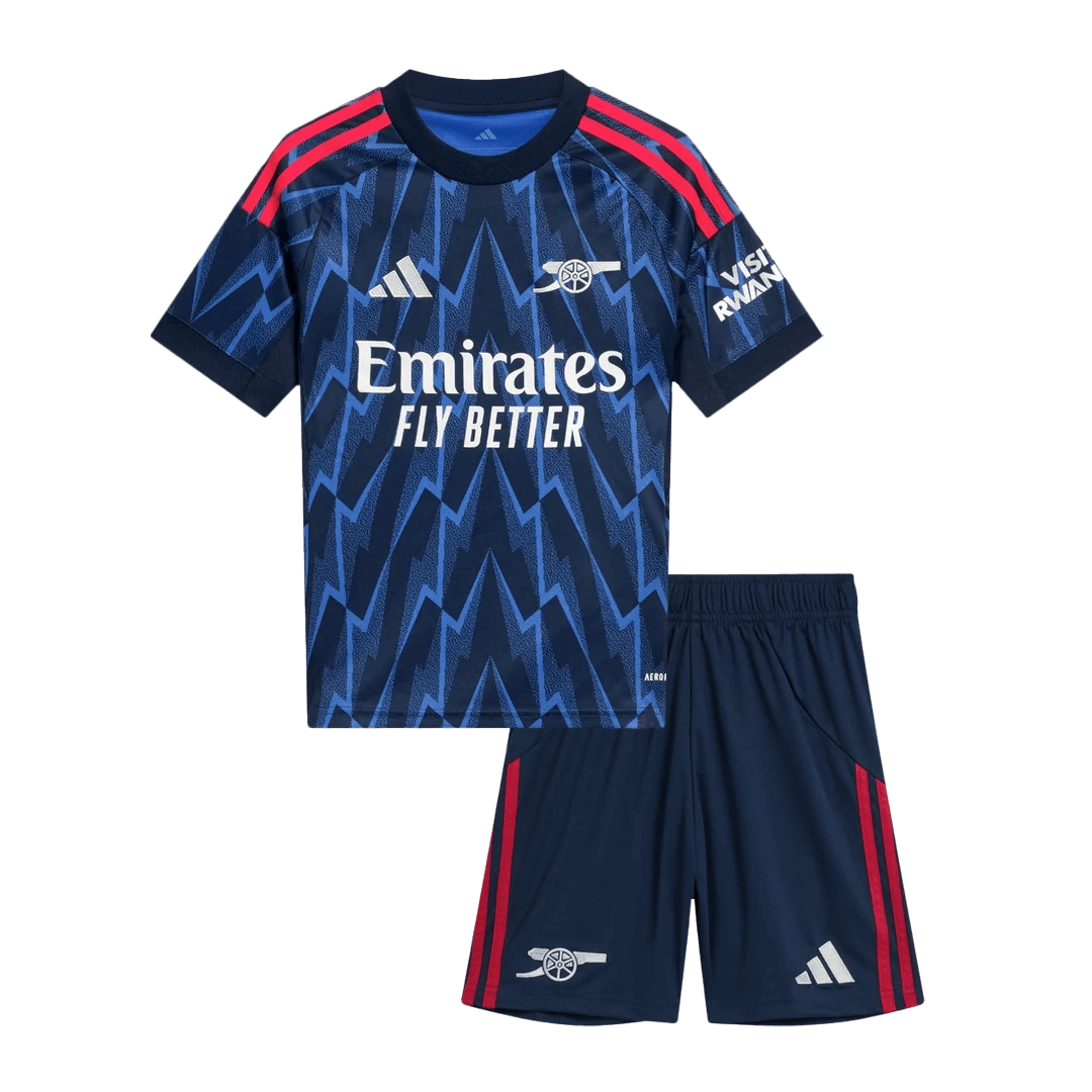 Kid's Arsenal 2025/26 Away Soccer Jersey Kit