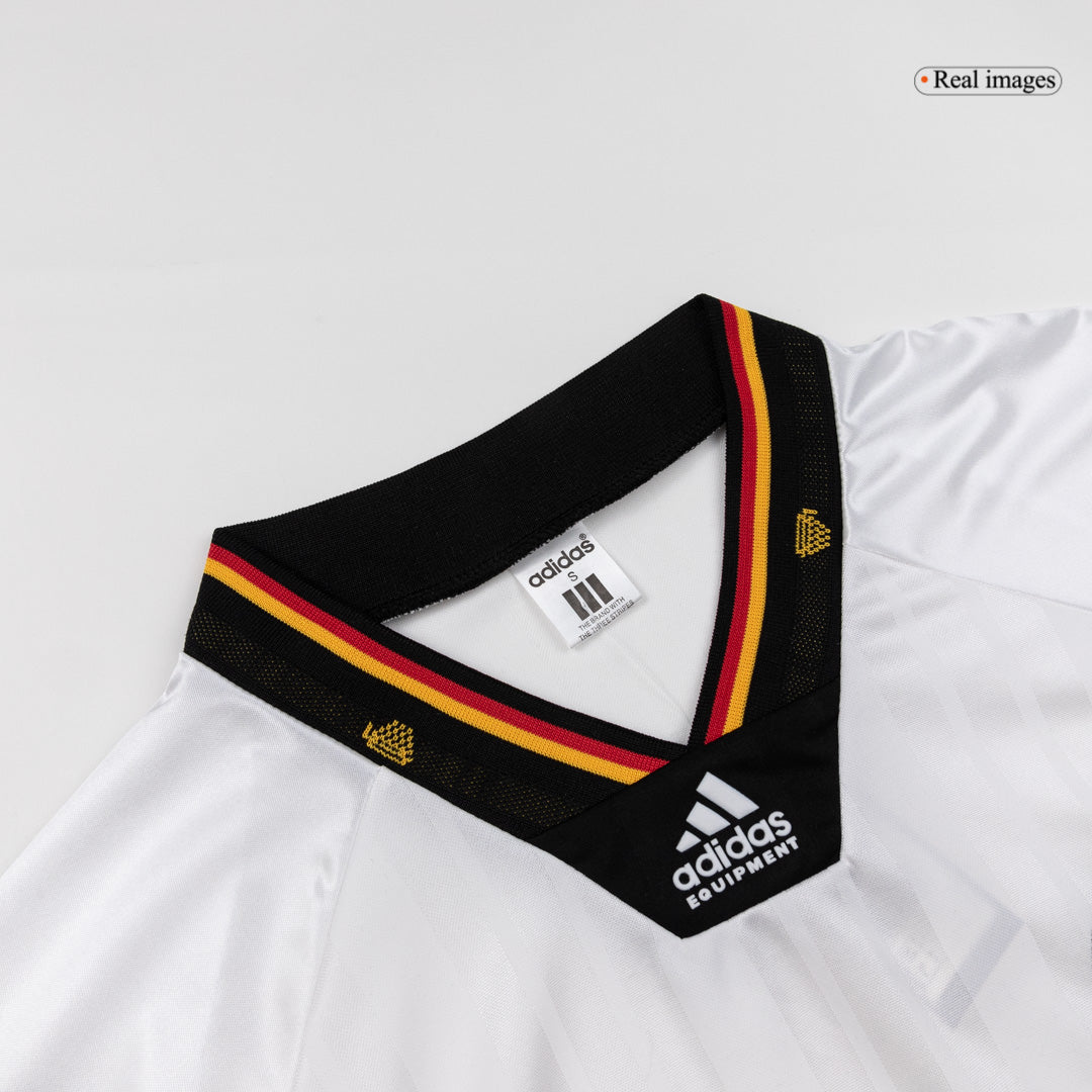 Retro Men's Germany 1992 Home Soccer Jersey