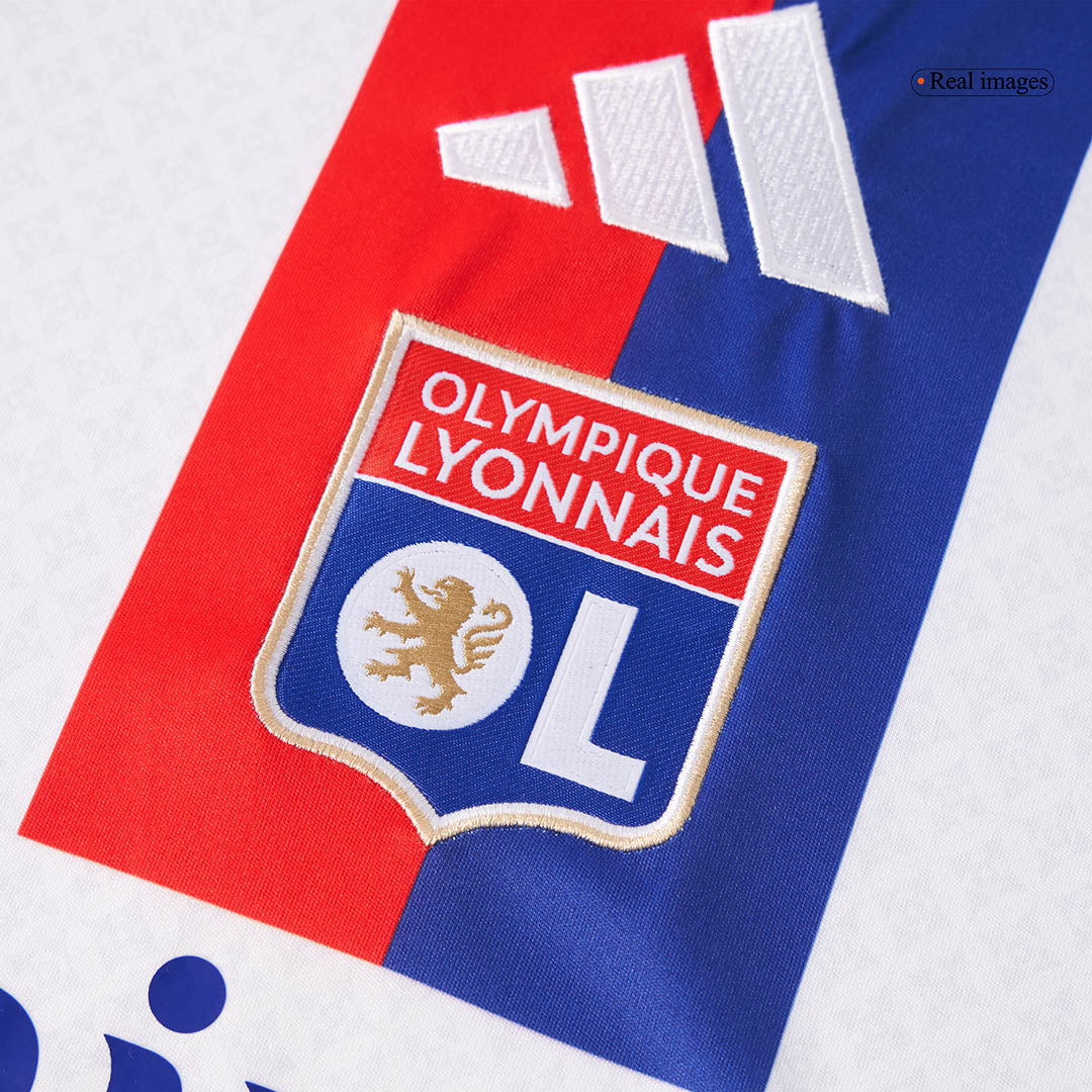 Men's Olympique Lyonnais 2025/26 Home Soccer Jersey