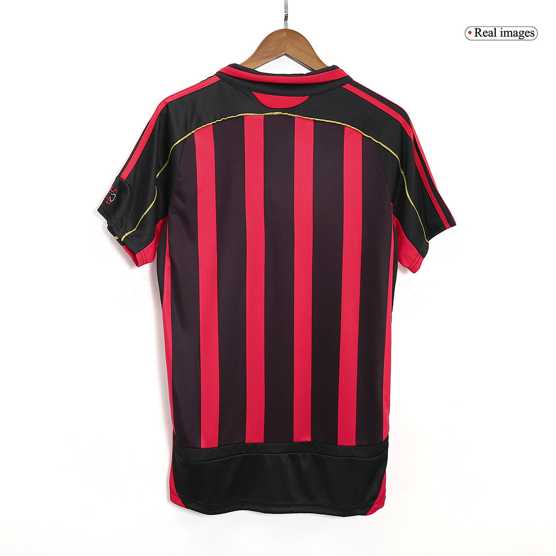 Retro Men's AC Milan 2006/07 Home Soccer Jersey