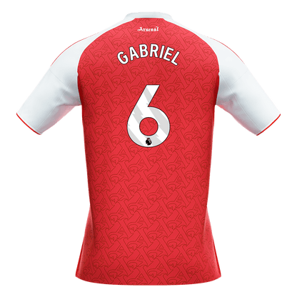 GABRIEL #6 Men's Arsenal 2025/26 Home Soccer Jersey [PREMIUM]