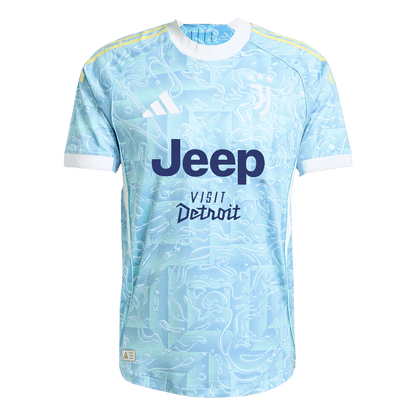 KALULU #15 Men's Juventus 2025/26 Player Version Away Soccer Jersey - Slim Fit