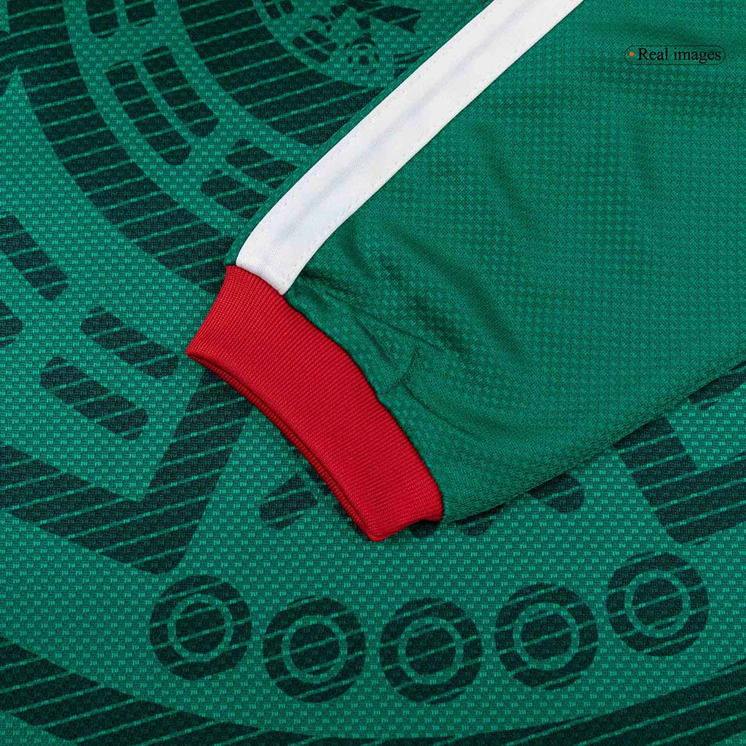 Men's Mexico World Cup 2026 Home Long Sleeve Soccer Jersey