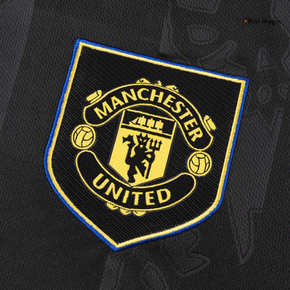 Men's Manchester United 2025/26 Third Away Long Sleeve Soccer Jersey