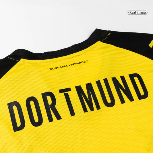 Men's Borussia Dortmund 2025/26 Home Soccer Jersey Kit