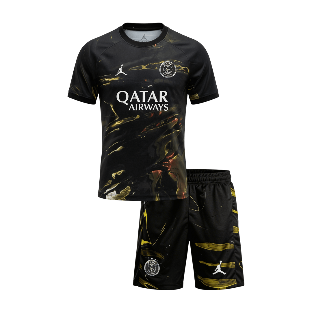 Kid's PSG 2025/26 Soccer Jersey Kit