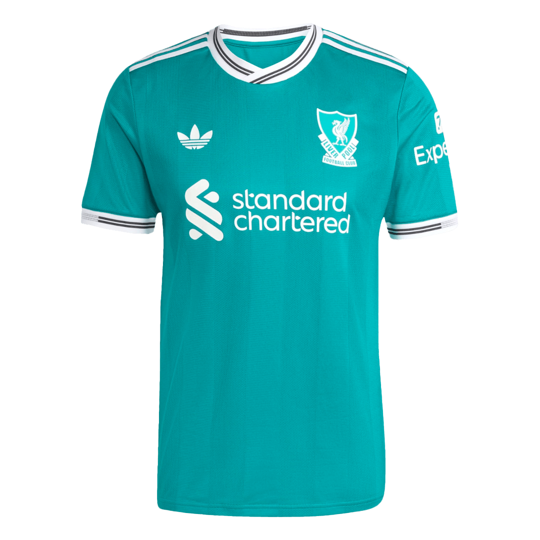 Men's Liverpool 2025/26 Player Version Third Away Soccer Jersey - Slim Fit