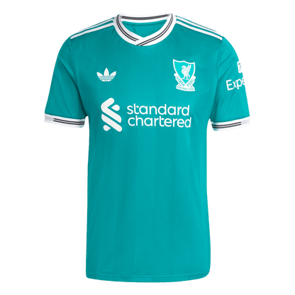 Men's Liverpool 2025/26 Player Version Third Away Soccer Jersey - Slim Fit