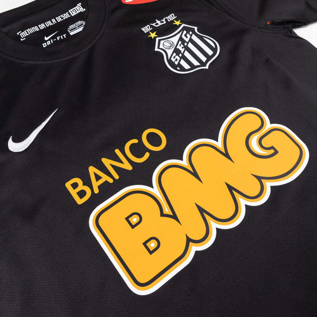 Retro Men's Santos FC 2011/12 Away Soccer Jersey