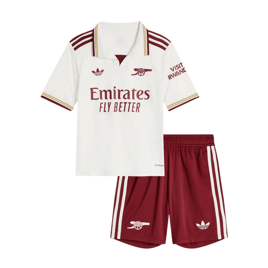 Kid's Arsenal 2025/26 Third Away Soccer Jersey Kit