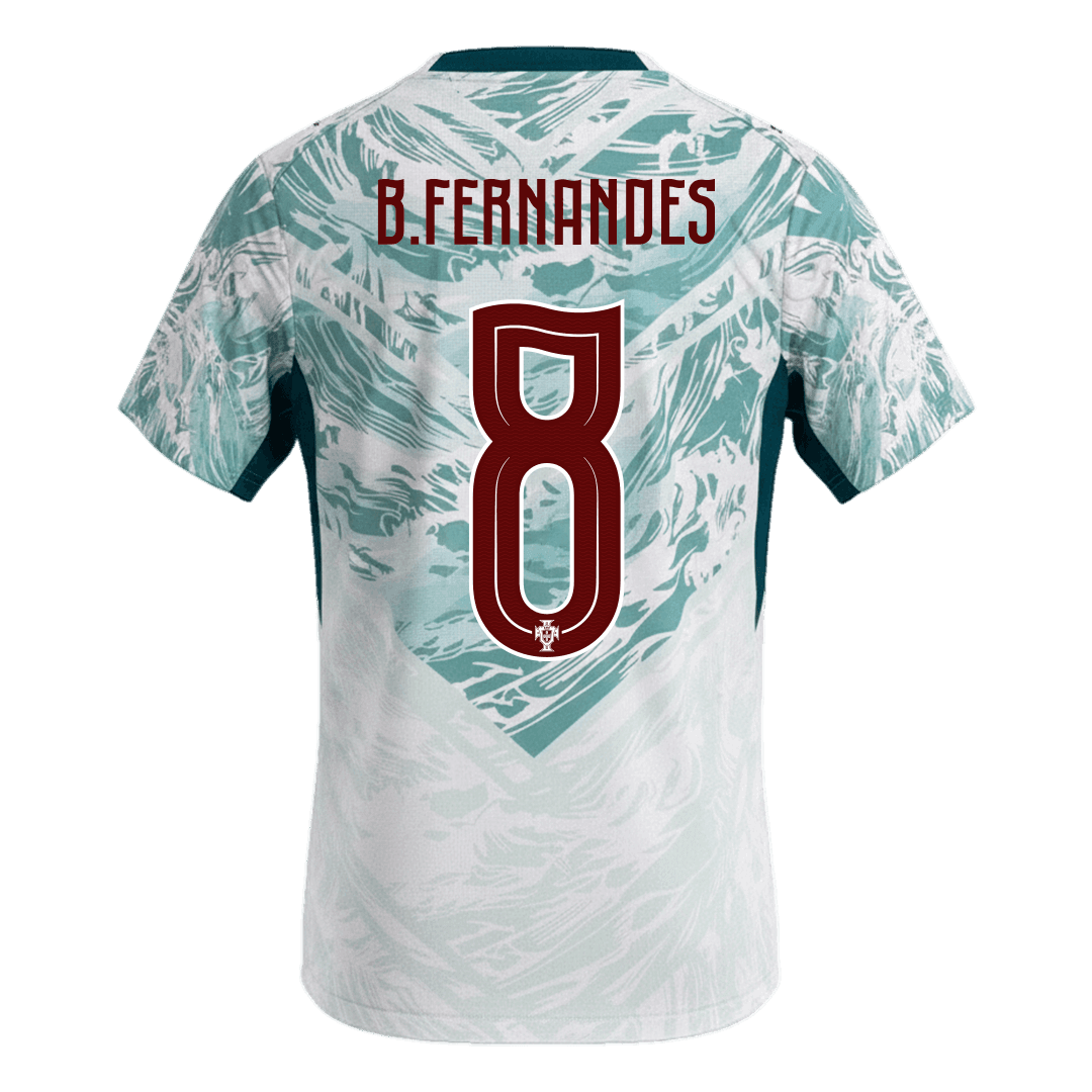 B.FERNANDES #8 Men's Portugal World Cup 2026 Away Soccer Jersey