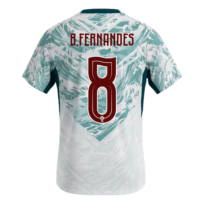 B.FERNANDES #8 Men's Portugal World Cup 2026 Away Soccer Jersey