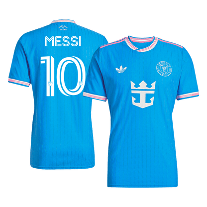 MESSI #10 Men's Inter Miami CF 2025 Player Version Third Away Soccer Jersey - Slim Fit