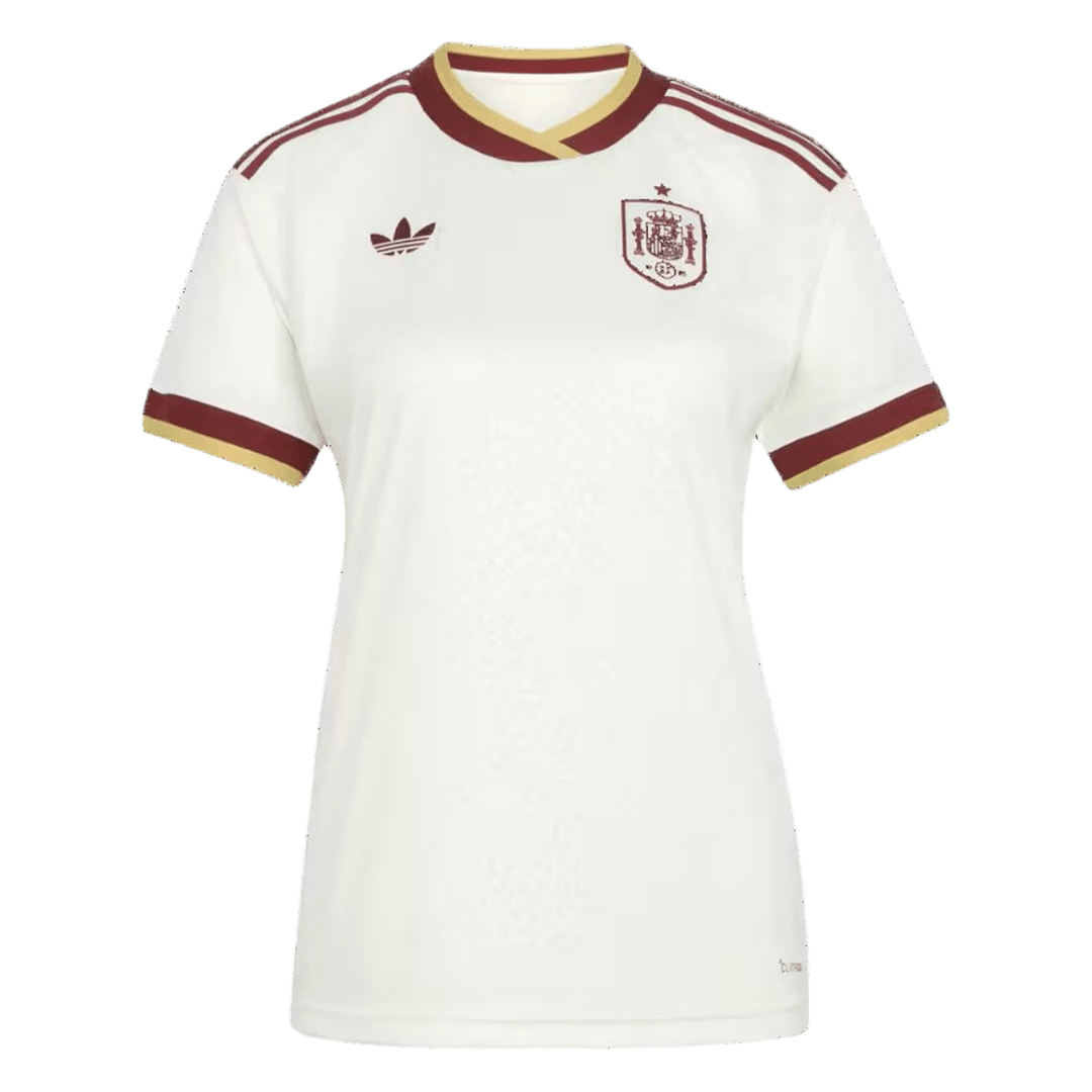 Women's Spain World Cup 2026 Away Soccer Jersey