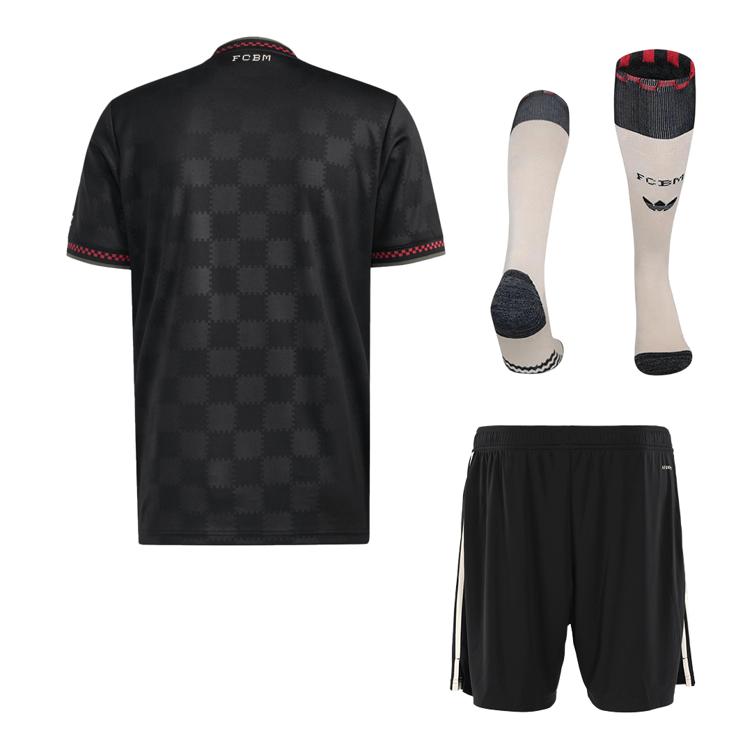 Men's Bayern Munich 2025/26 Third Away Soccer Jersey Full Kit
