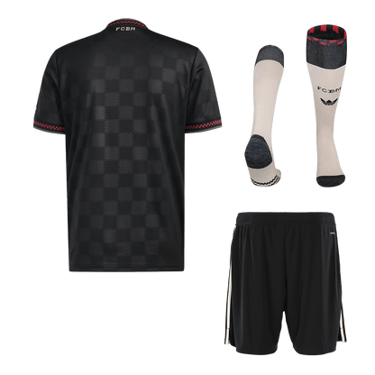 Men's Bayern Munich 2025/26 Third Away Soccer Jersey Full Kit