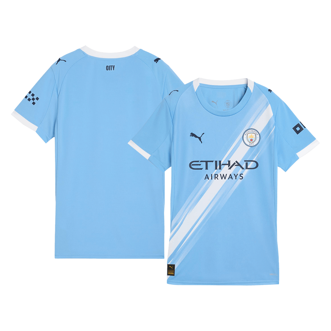 Women's Manchester City 2025/26 Home Soccer Jersey