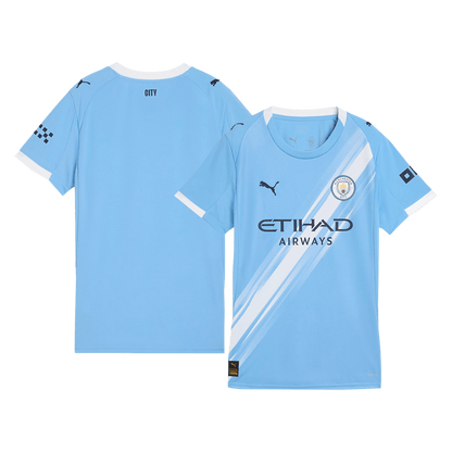 Women's Manchester City 2025/26 Home Soccer Jersey
