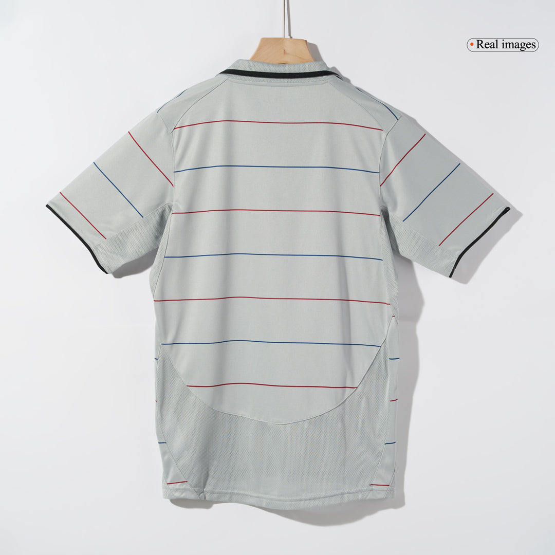 Retro Men's Barcelona 2003/04 Away Soccer Jersey