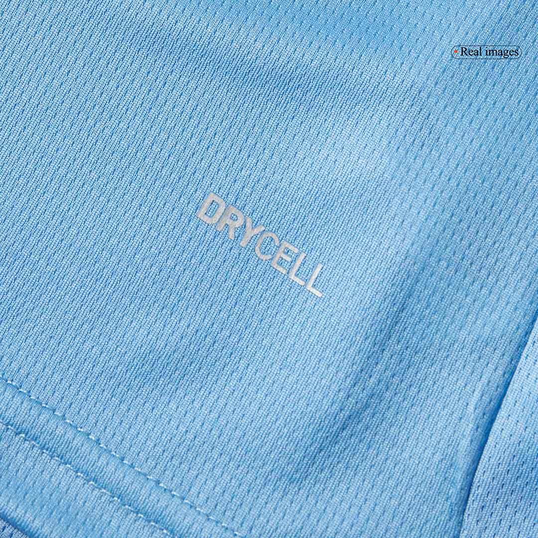 Men's Manchester City 2025/26 Home Long Sleeve Soccer Jersey