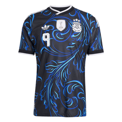J. ÁLVAREZ #9 Men's Argentina World Cup 2026 Player Version Away Soccer Jersey - Slim Fit