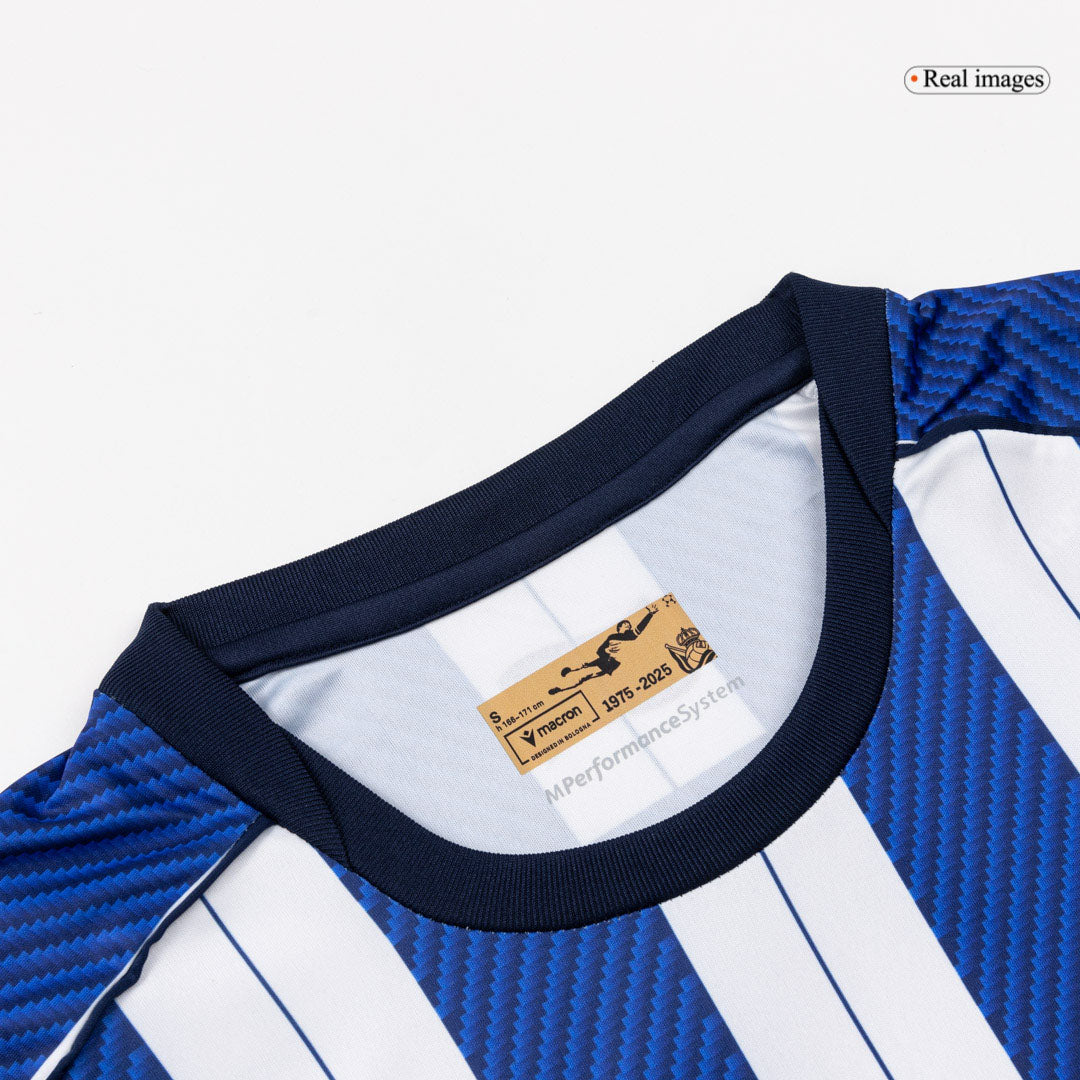Men's Real Sociedad 2025/26 Home Soccer Jersey