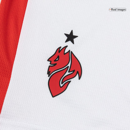 Kid's AC Milan 2025/26 Away Soccer Jersey Kit