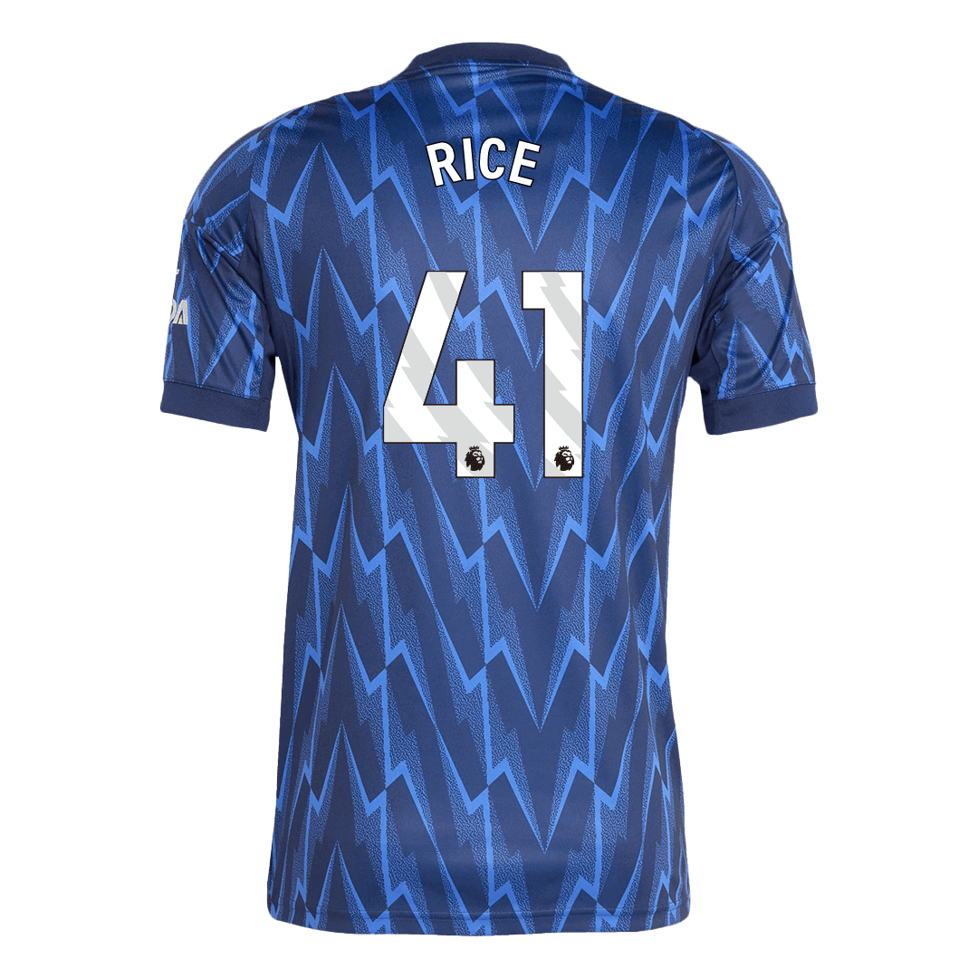 RICE #41 Men's Arsenal 2025/26 Away Soccer Jersey