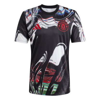 Men's Manchester United 2025/26 Pre-Match Soccer Jersey