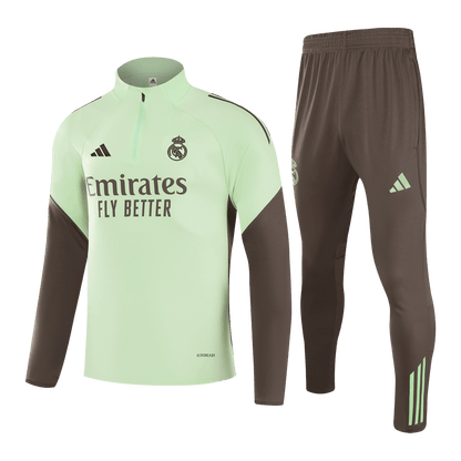Kid's Real Madrid 2025/26 Zipper Sweatshirt Kit