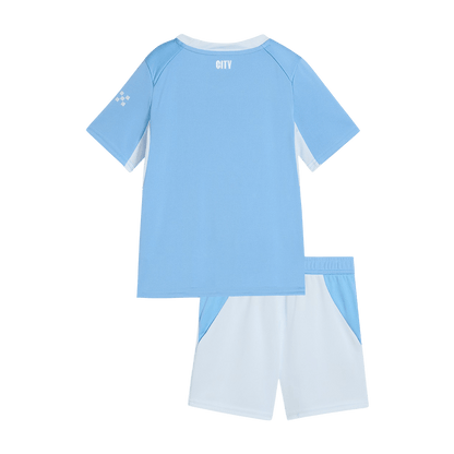Kid's Manchester City 2026/27 Home Soccer Jersey Kit