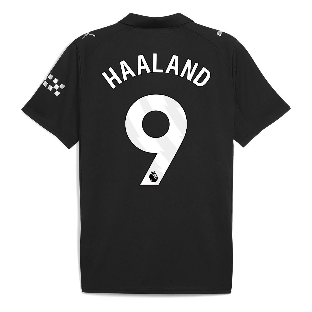 HAALAND #9 Men's Manchester City 2025/26 Away Soccer Jersey