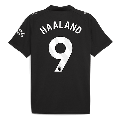 HAALAND #9 Men's Manchester City 2025/26 Away Soccer Jersey