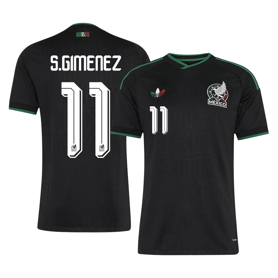 S.GIMENEZ #11 Men's Mexico World Cup 2026 Player Version Third Away Soccer Jersey - Slim Fit