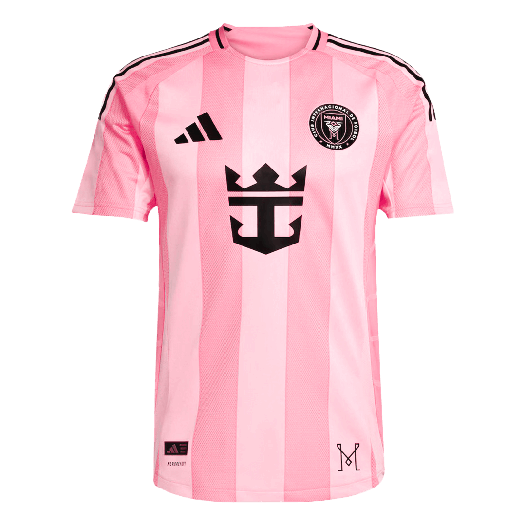 DE PAUL #7 Men's Inter Miami CF 2025 Player Version Home Soccer Jersey - Slim Fit