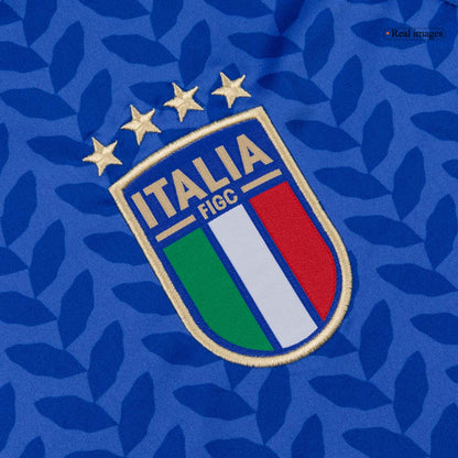 Men's Italy World Cup 2026 Home Long Sleeve Soccer Jersey